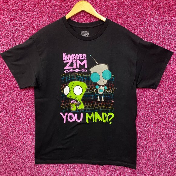 Nickelodeon Invader Zim You Mad Gir T-Shirt Size XL - Picture 1 of 4
